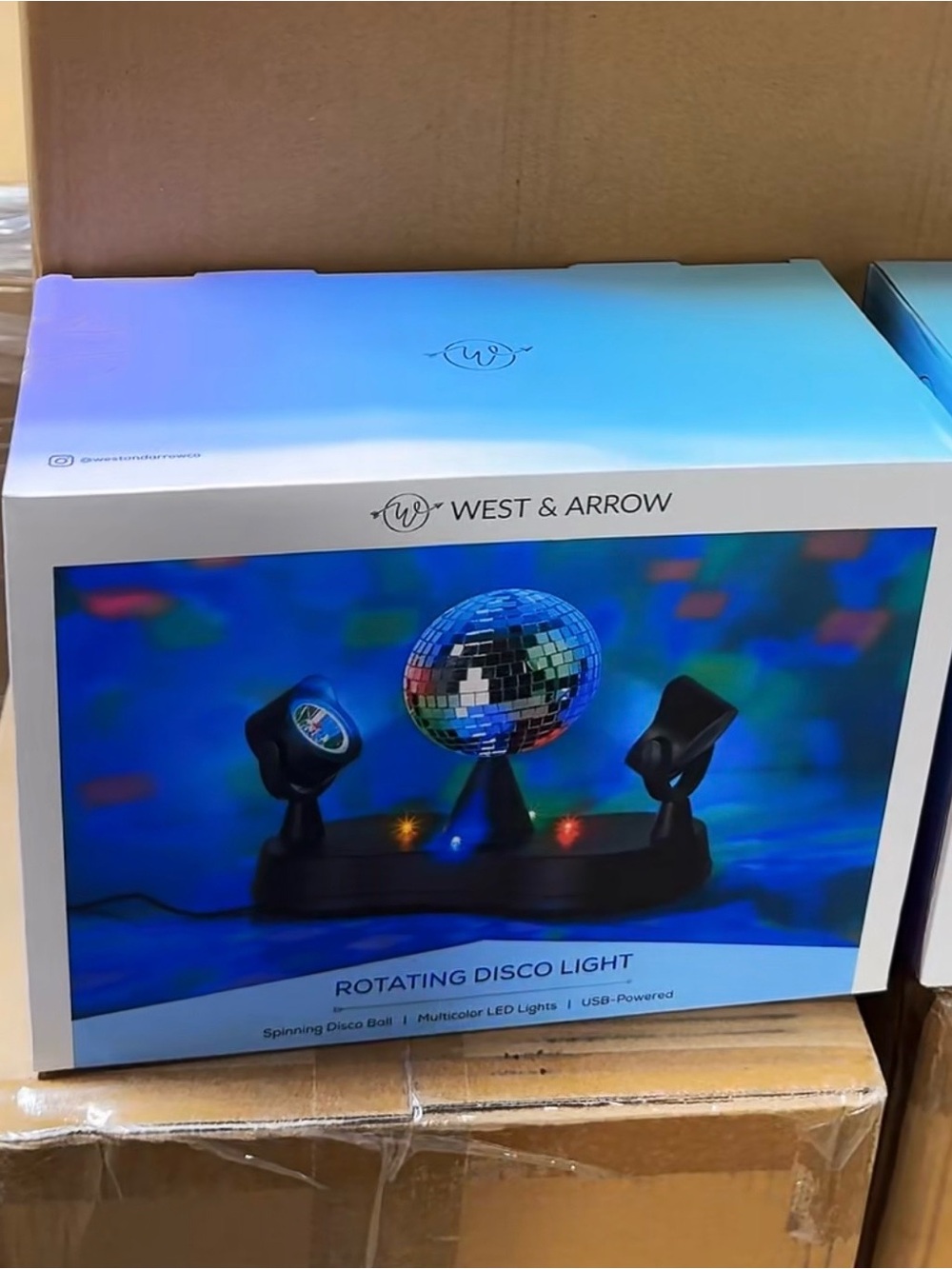 Multicolor Rotating Disco Light 70βs